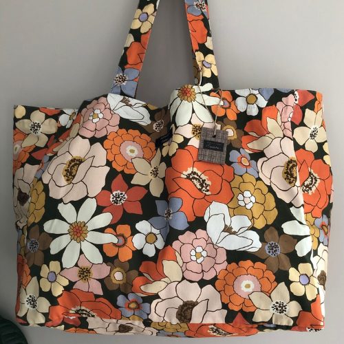 grand sac cabas a fleurs